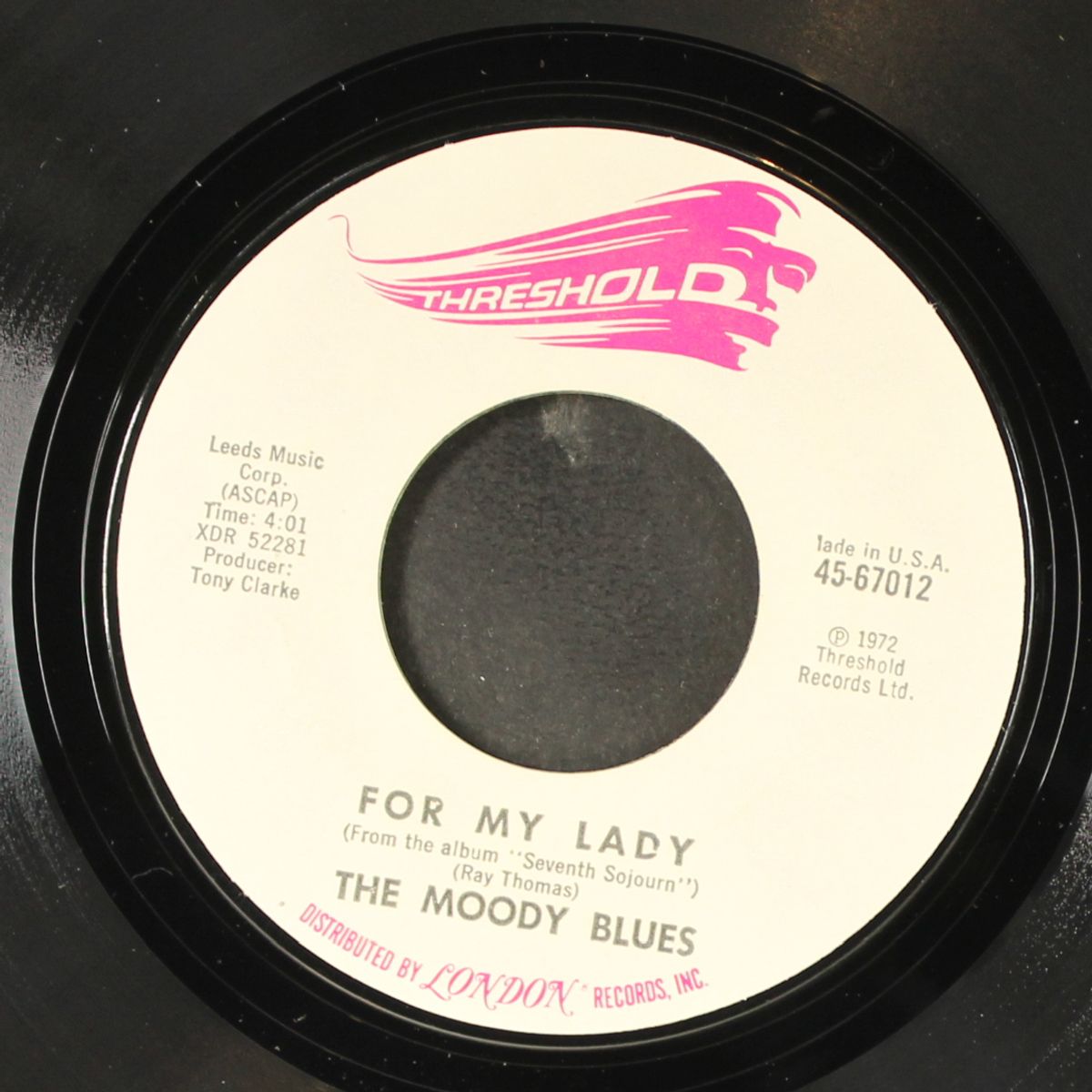i'm just a singer / for my lady by MOODY BLUES