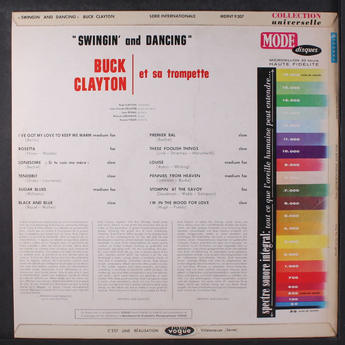 swingin' and dancing by BUCK CLAYTON