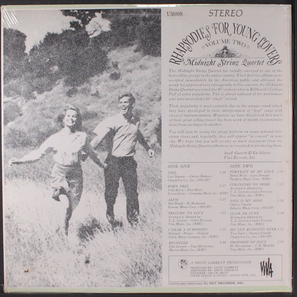 rhapsodies for young lovers, vol. 2 by MIDNIGHT STRING QUARTET