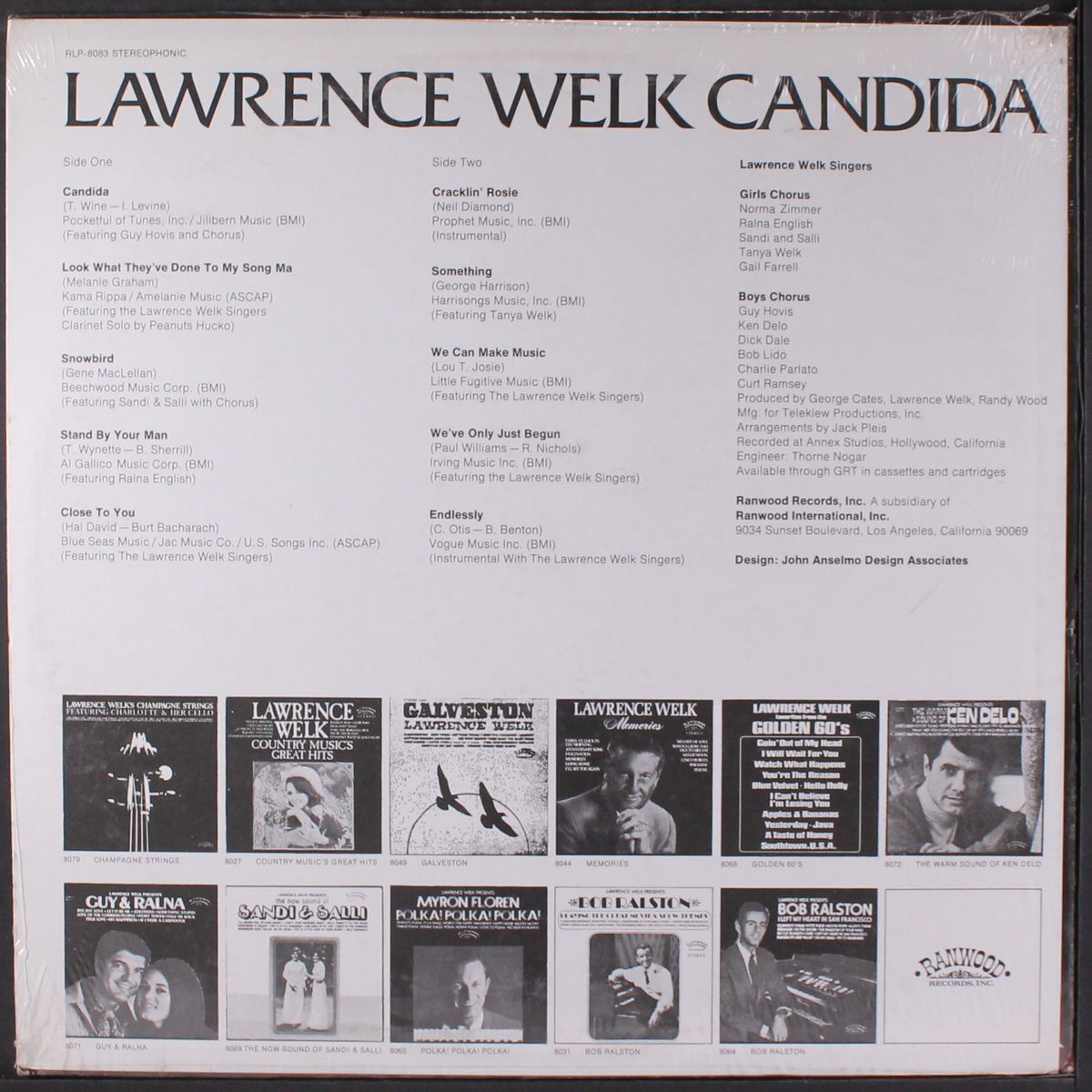candida by LAWRENCE WELK