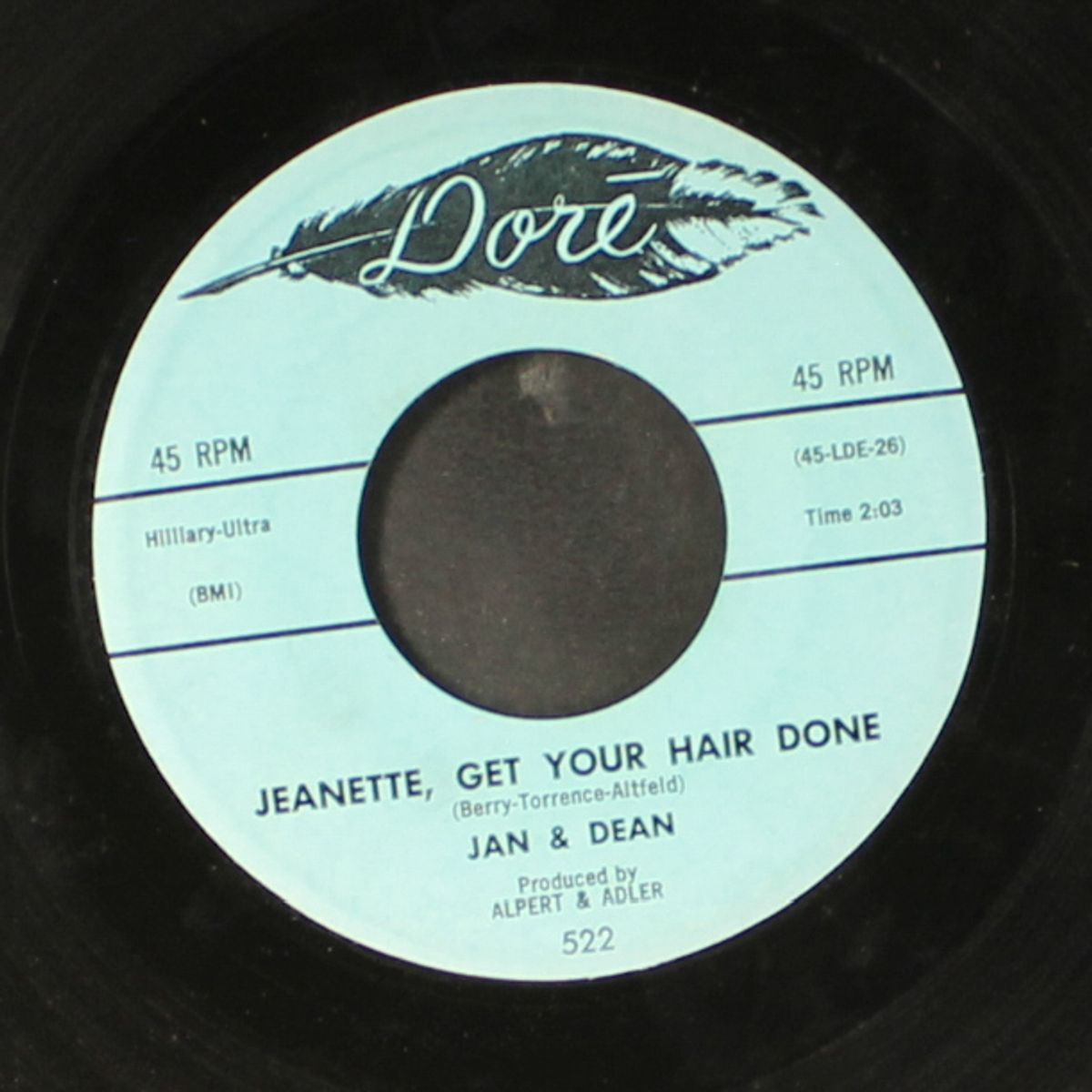 baby talk / jeanette, get your hair done by JAN & DEAN
