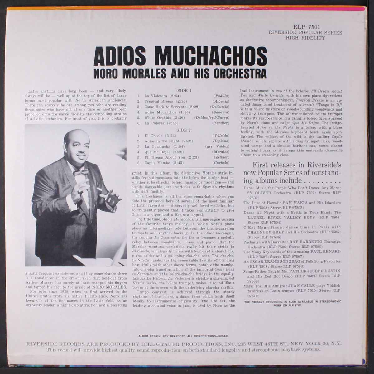 adios muchachos by NORO MORALES