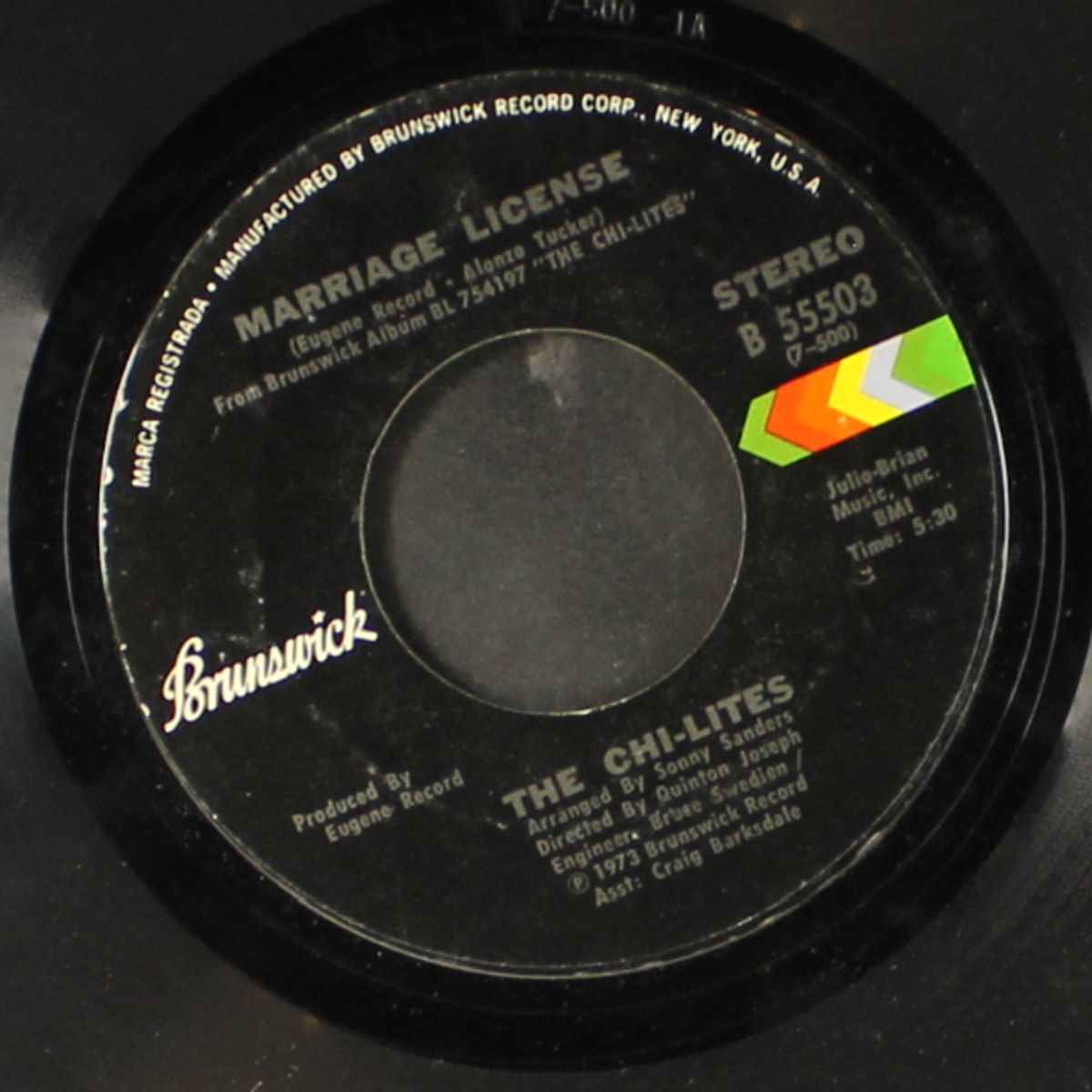 i found sunshine / marriage license by CHI-LITES
