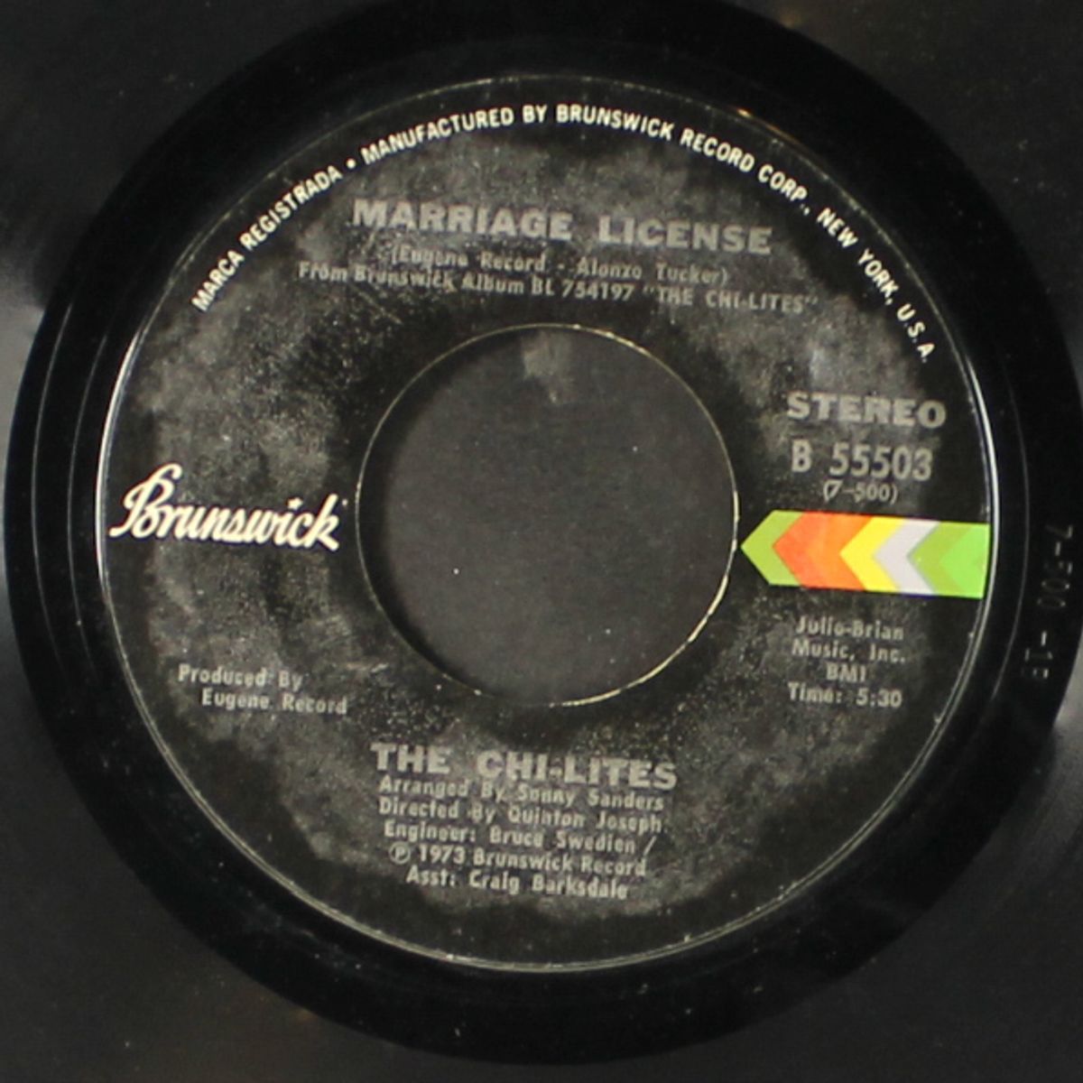 i found sunshine / marriage license by CHI-LITES