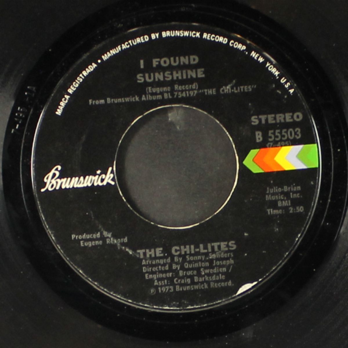 i found sunshine / marriage license by CHI-LITES
