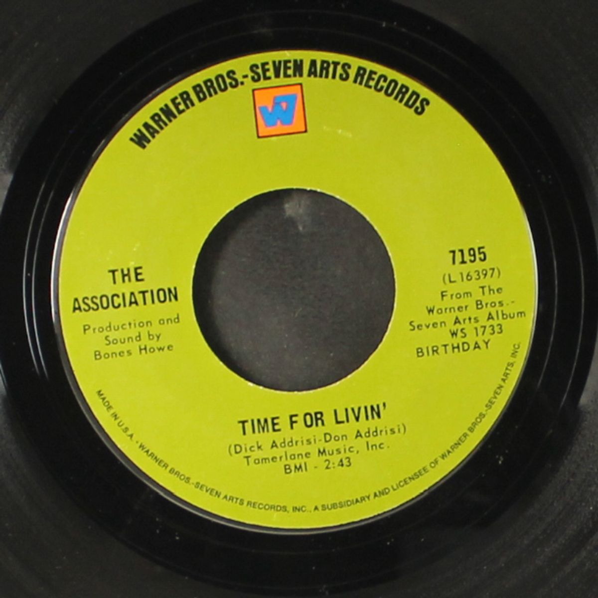 time for livin' / birthday (morning) by ASSOCIATION