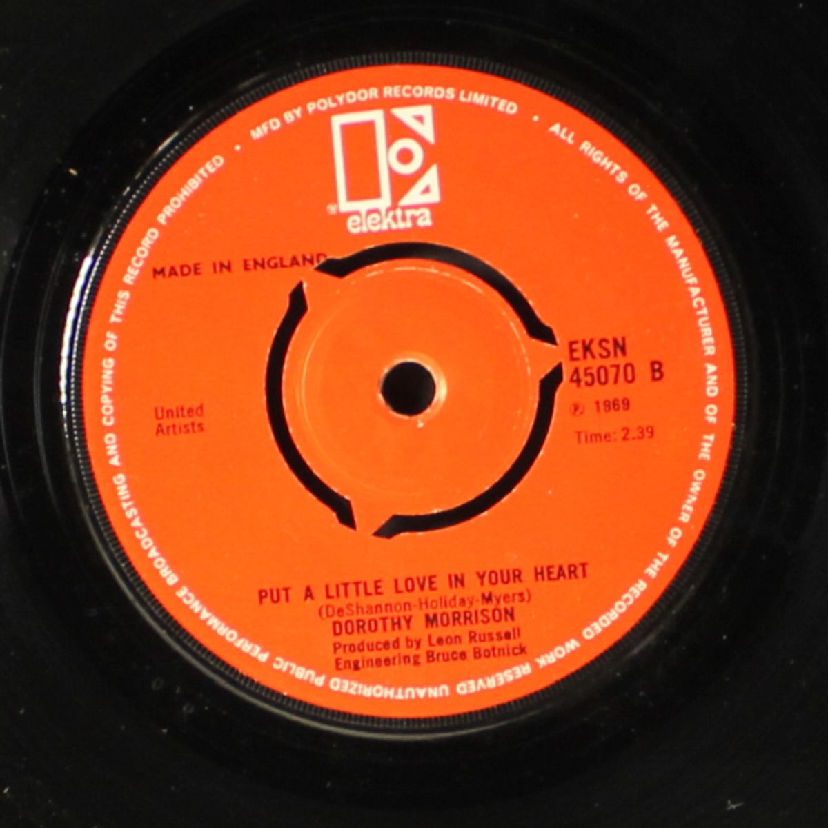 all god's children got soul / put a little love in your heart by DOROTHY MORRISON
