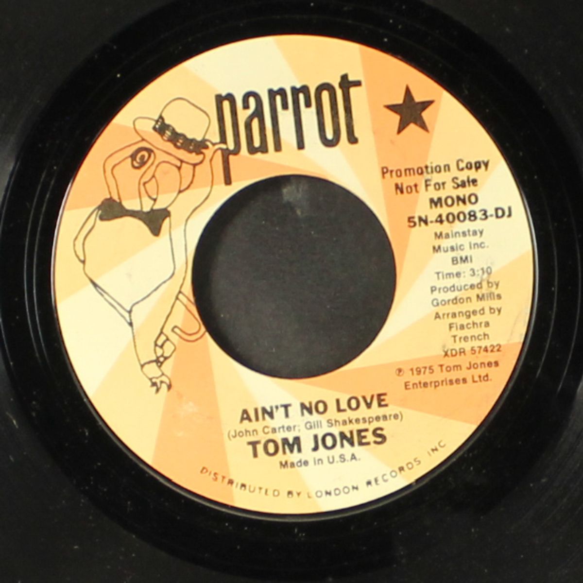 ain't no love by TOM JONES