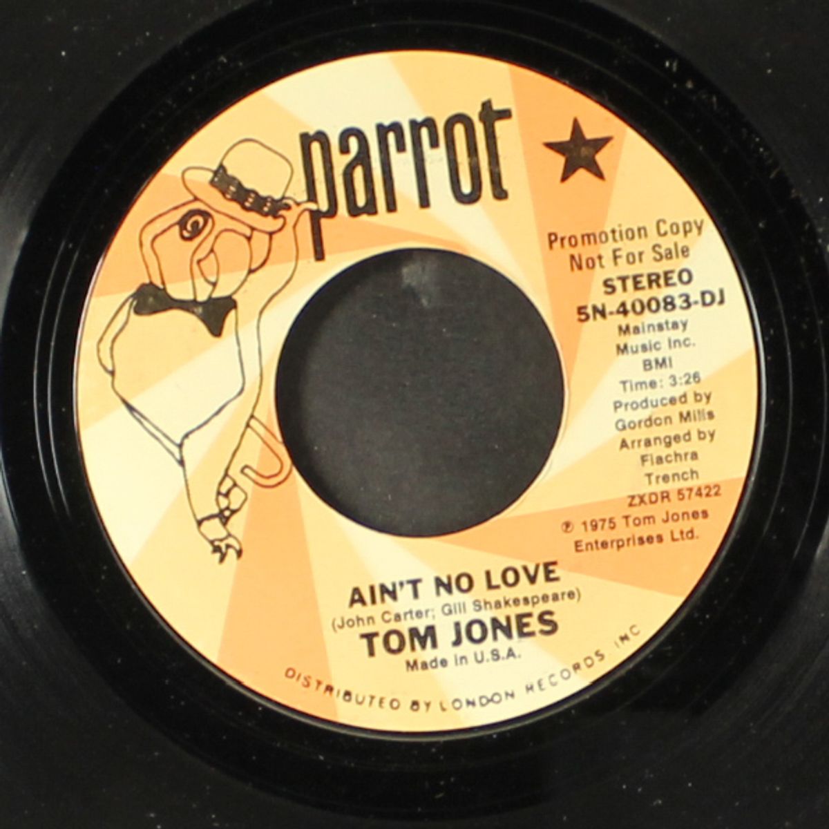 ain't no love by TOM JONES