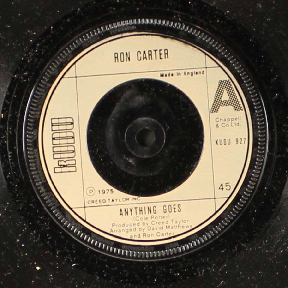 anything goes / big fro by RON CARTER
