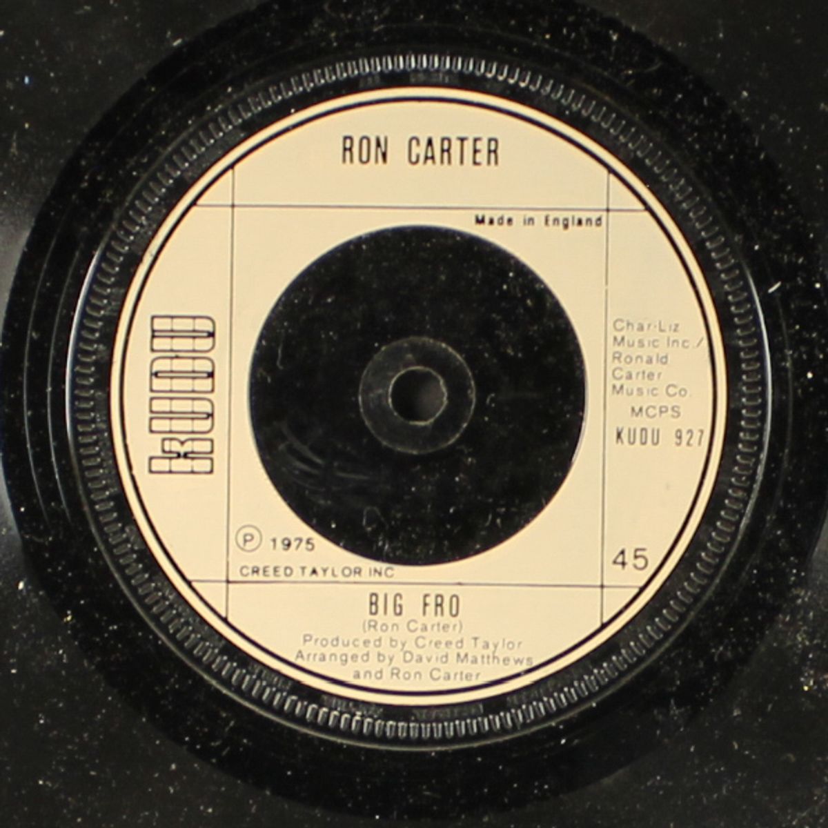 anything goes / big fro by RON CARTER