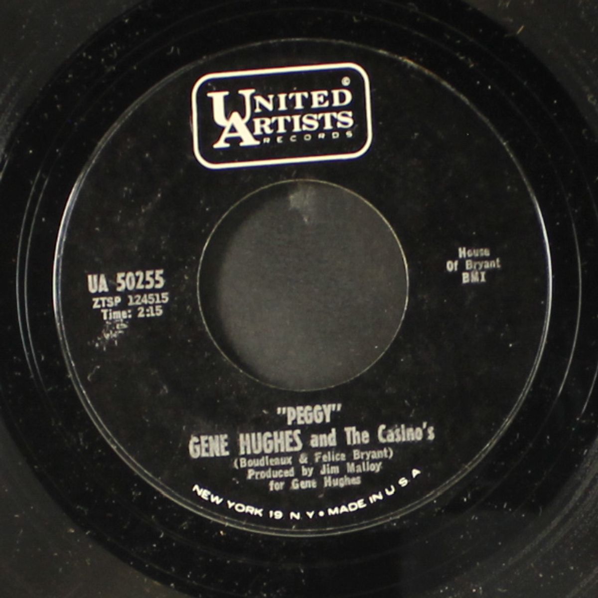where am i / peggy by GENE HUGHES