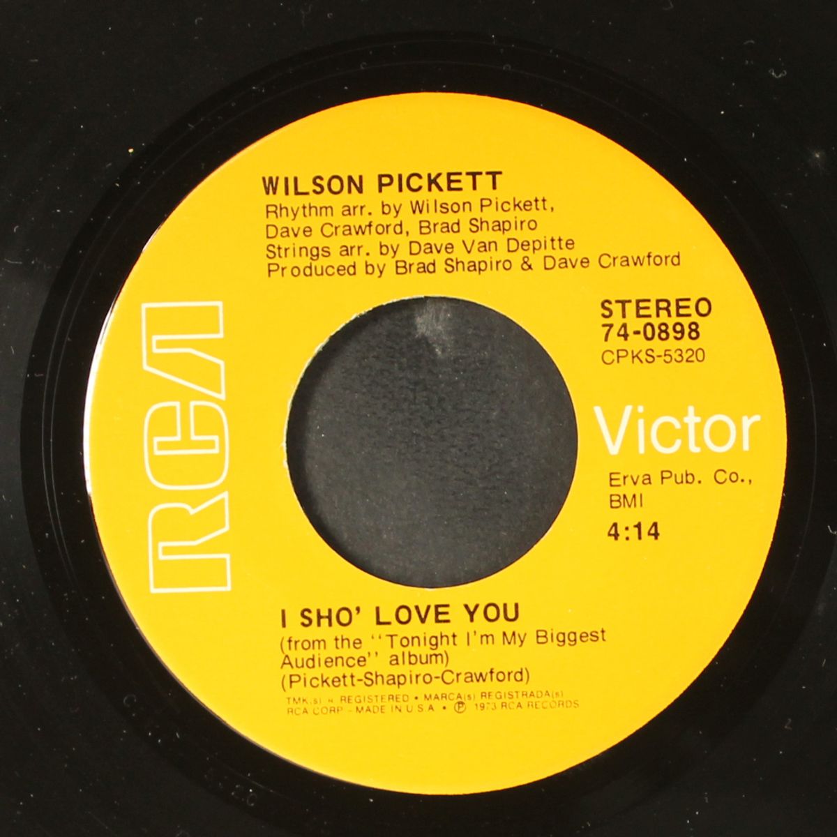 mr. magic man / i sho' love you by WILSON PICKETT