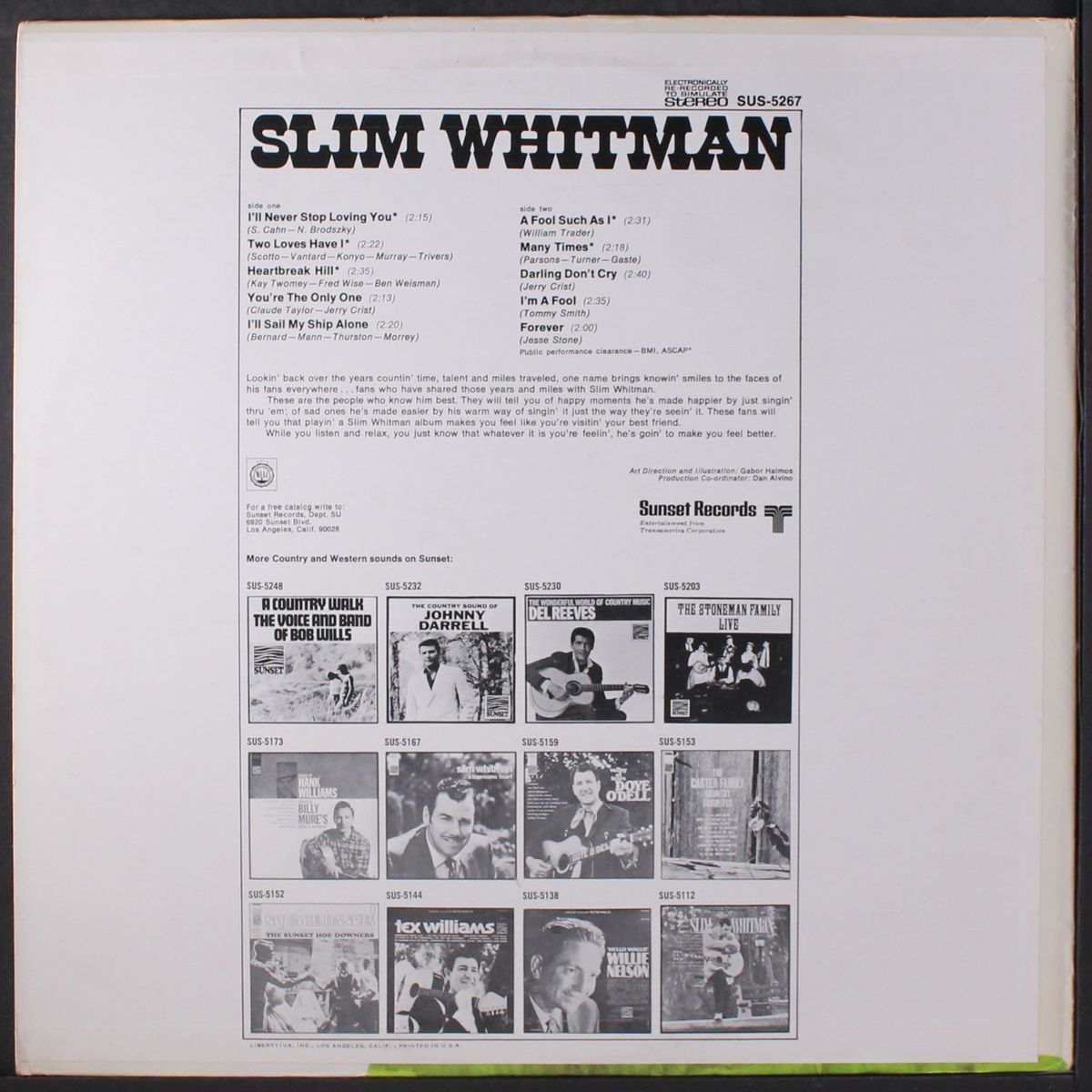 slim whitman by SLIM WHITMAN