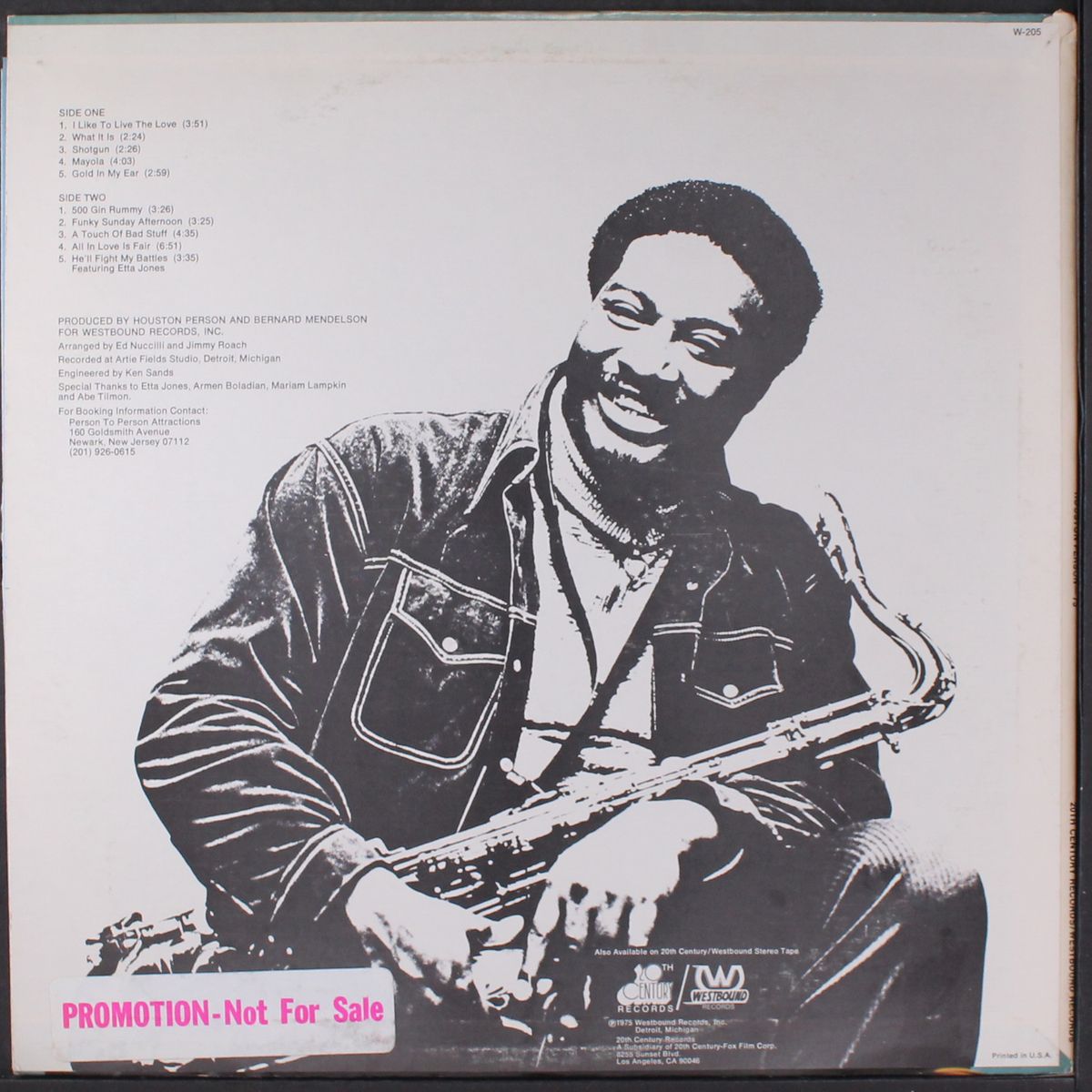 '75 by HOUSTON PERSON