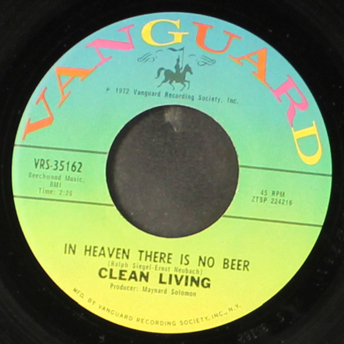 in heaven there is no beer / backwoods girl by CLEAN LIVING