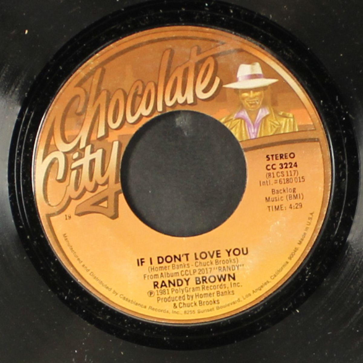 if i don't love you / looking for the real thing by RANDY BROWN