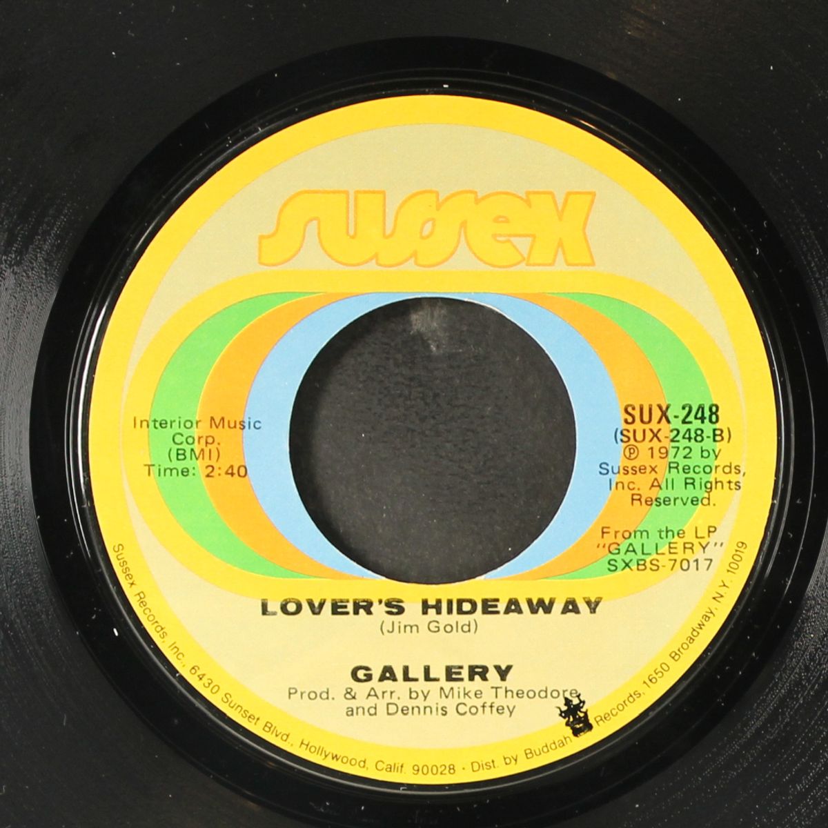 big city miss ruth ann / lover's hideaway by GALLERY