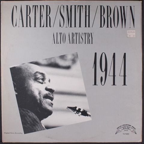 BENNY CARTER/WILLIE SMITH, PETE BROWN