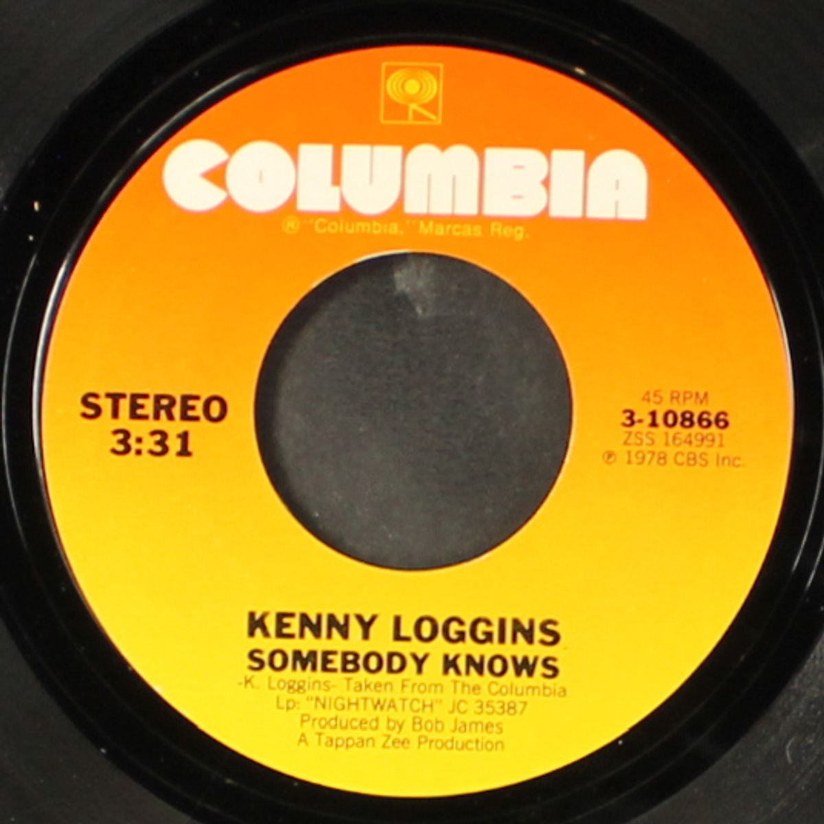 easy driver / somebody knows by KENNY LOGGINS