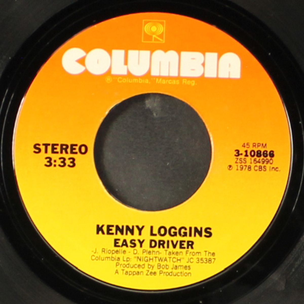 easy driver / somebody knows by KENNY LOGGINS