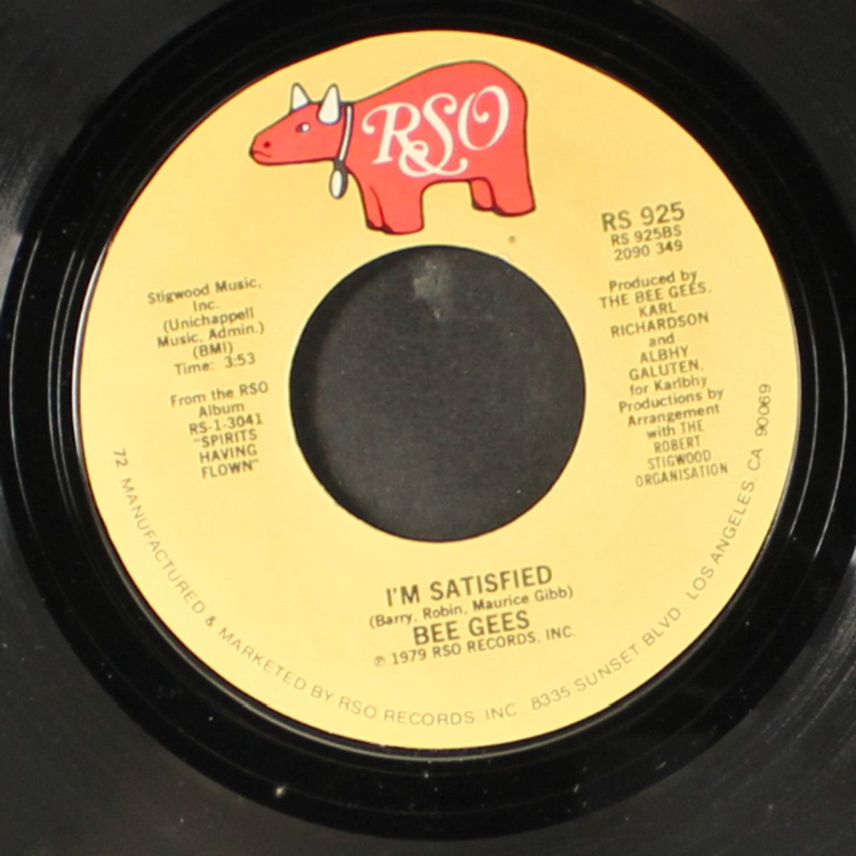 love you inside out / i'm satisfied by BEE GEES