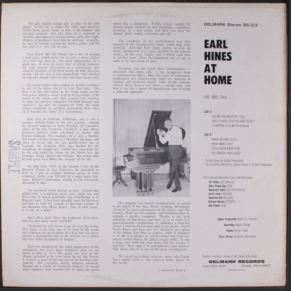 at home by EARL HINES
