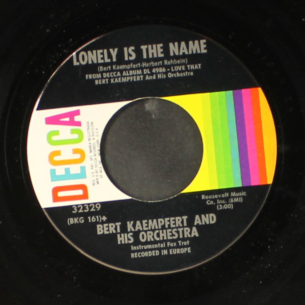 mister sandman / lonely is the name by BERT KAEMPFERT
