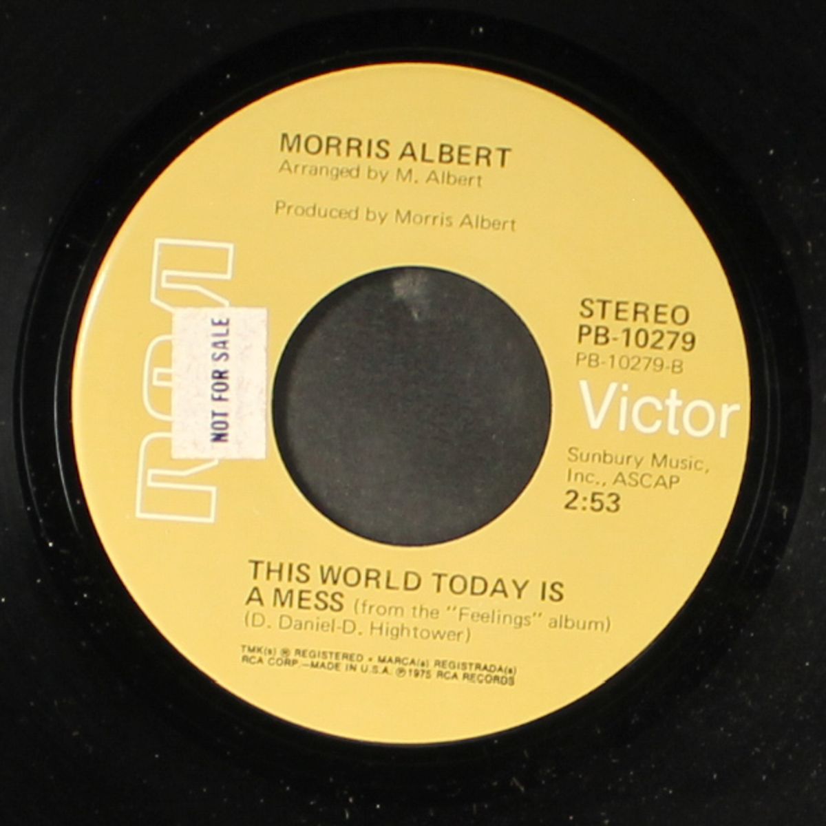 feelings by MORRIS ALBERT
