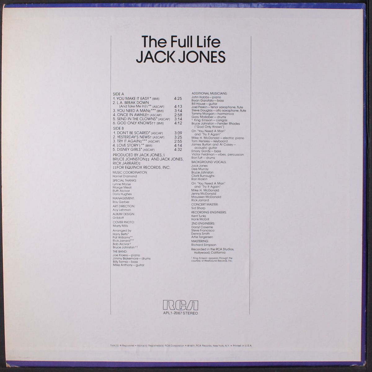 the full life by JACK JONES
