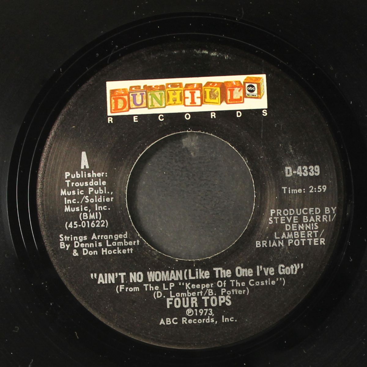 ain't no woman (like the one i got) / the good lord knows by FOUR TOPS