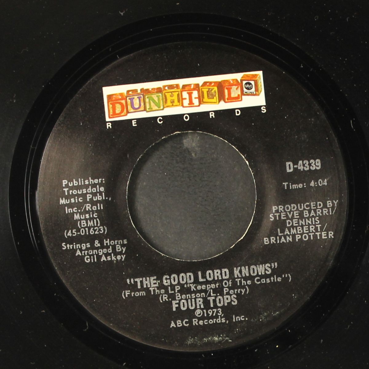 ain't no woman (like the one i got) / the good lord knows by FOUR TOPS