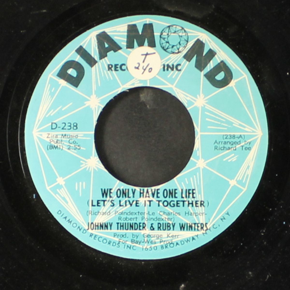 we only have one life / teach me tonight by JOHNNY THUNDER & RUBY WINTERS