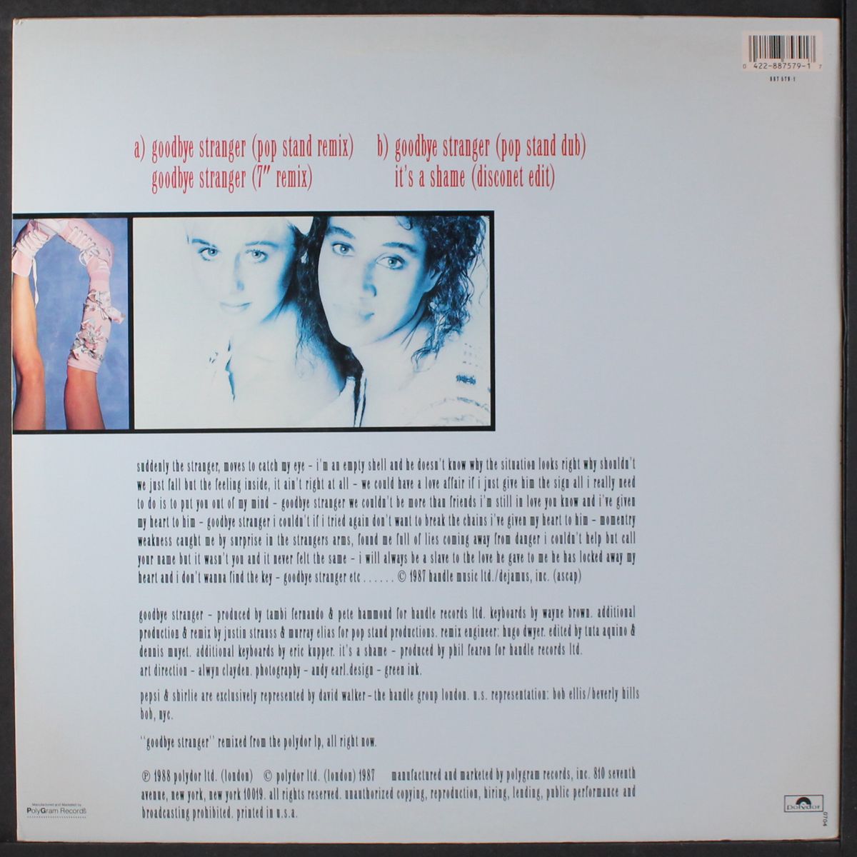 goodbye stranger by PEPSI & SHIRLIE
