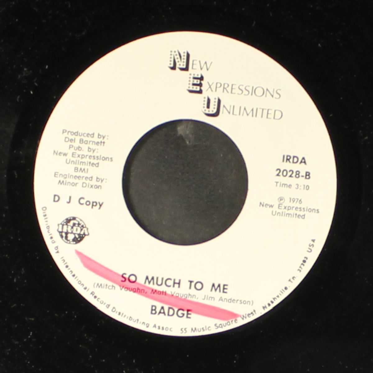 for lack of something better / so much to me by BADGE
