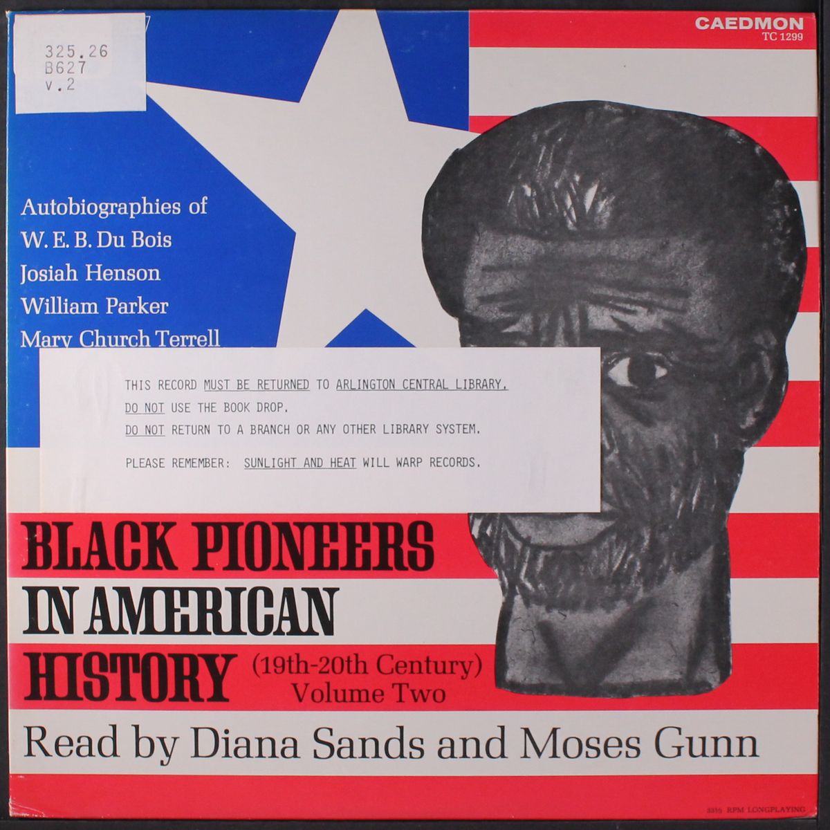 black pioneers in american history, vol. 2 by DIANA SANDS & MOSES GUNN