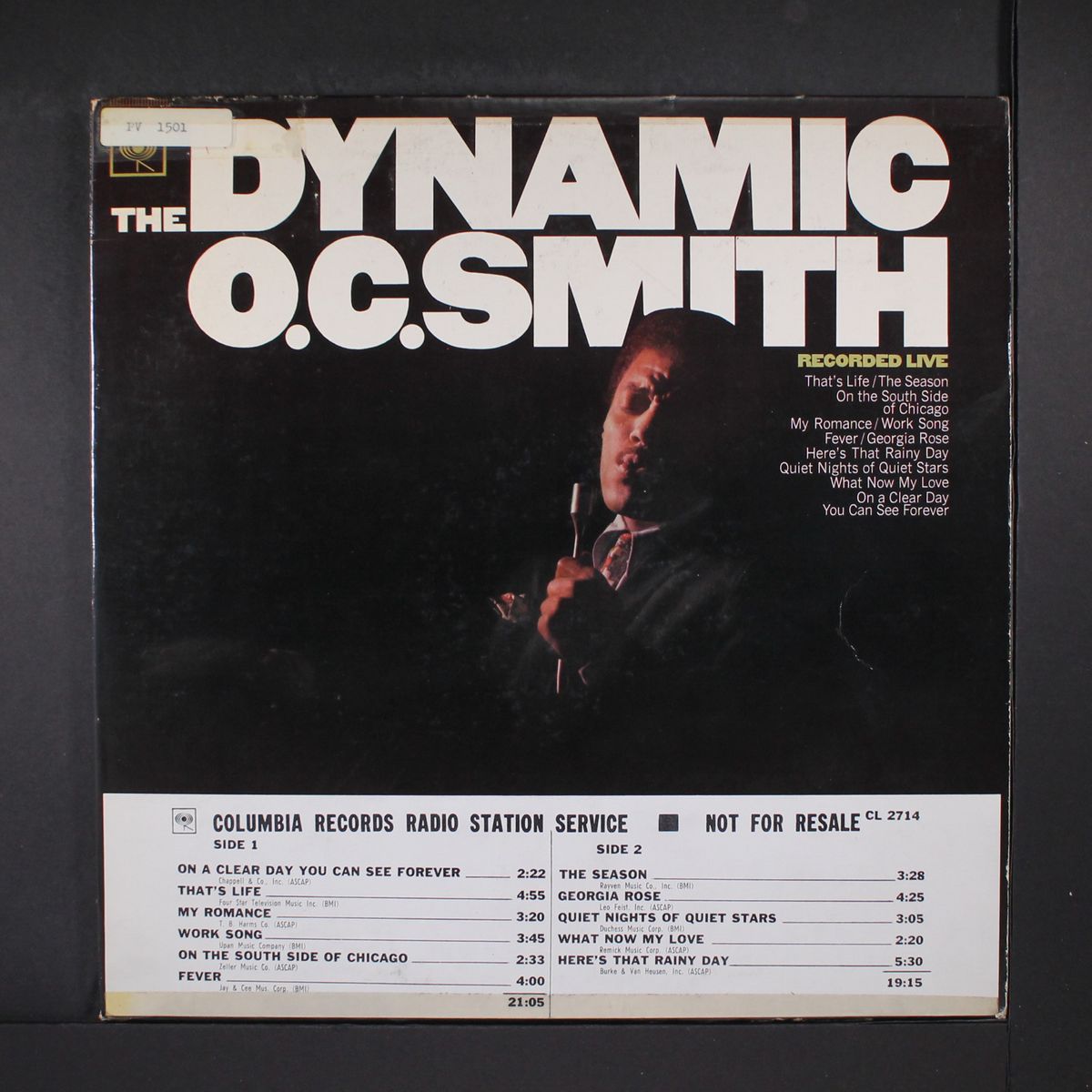 the dynamic by O.C. SMITH