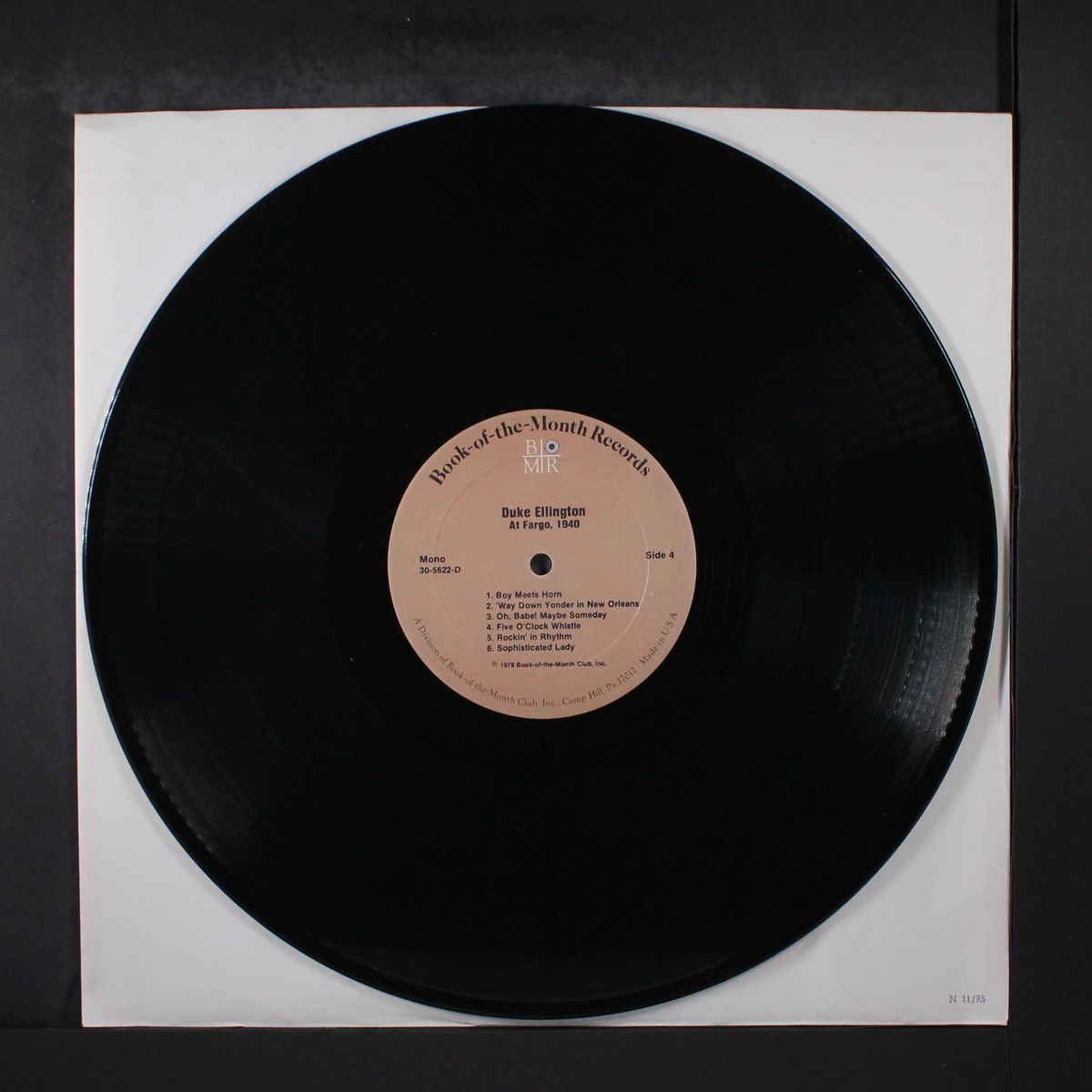 at fargo, 1940 live by DUKE ELLINGTON