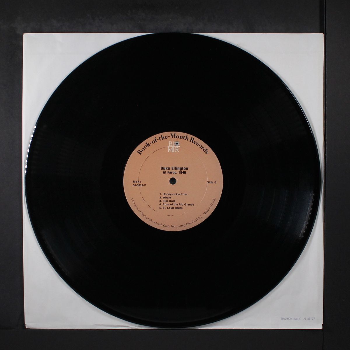 at fargo, 1940 live by DUKE ELLINGTON