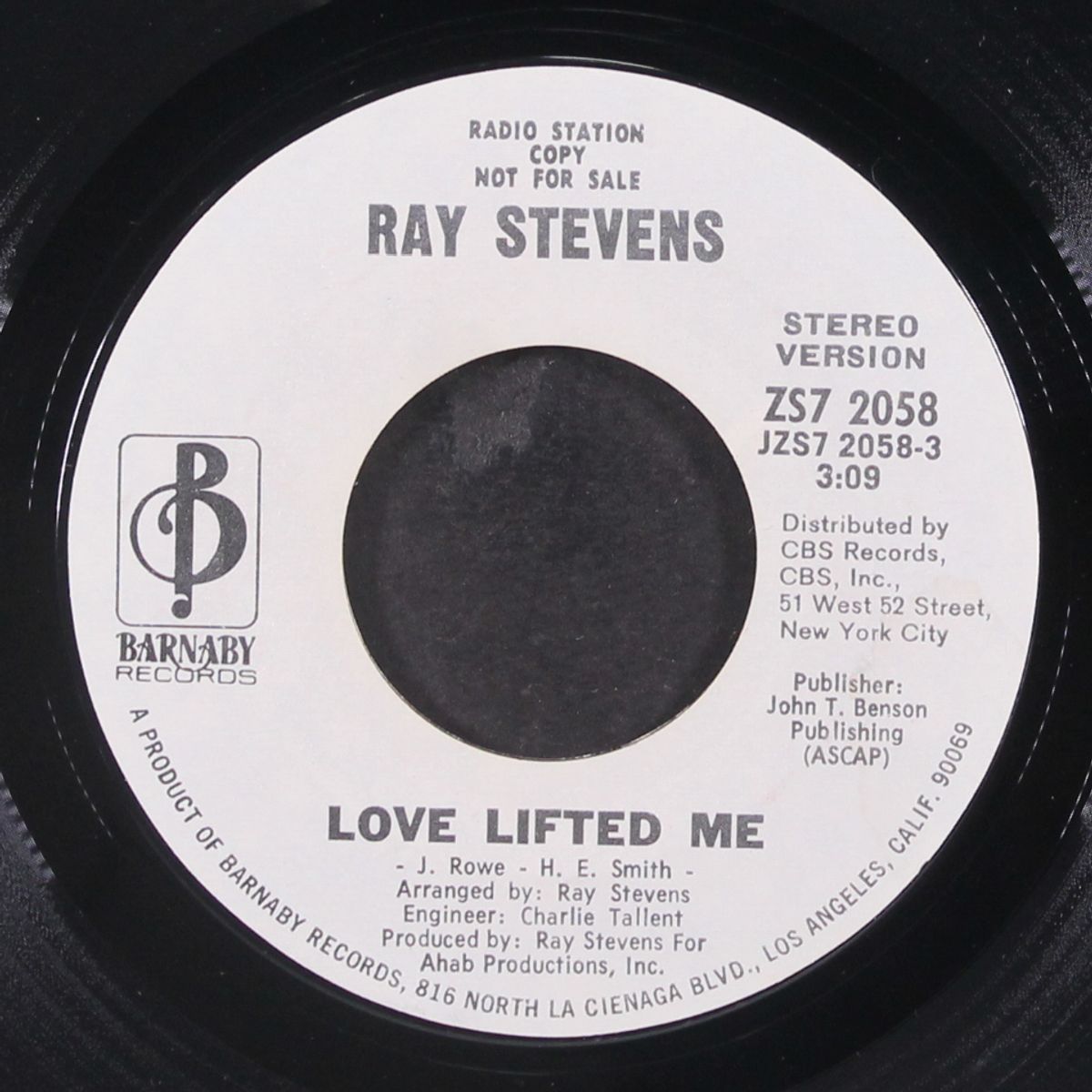 love lifted me / monkey see, monkey do by RAY STEVENS