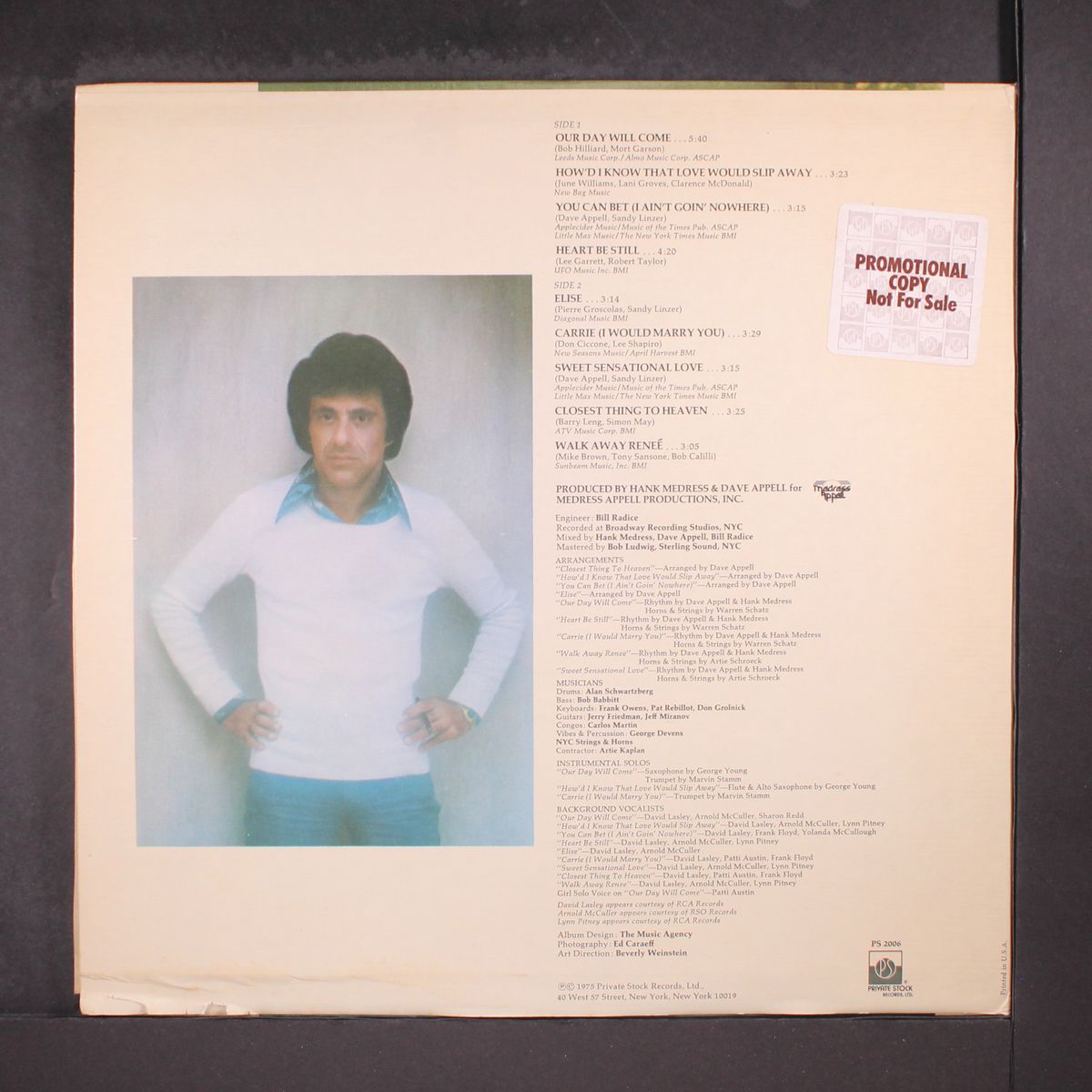our day will come by FRANKIE VALLI