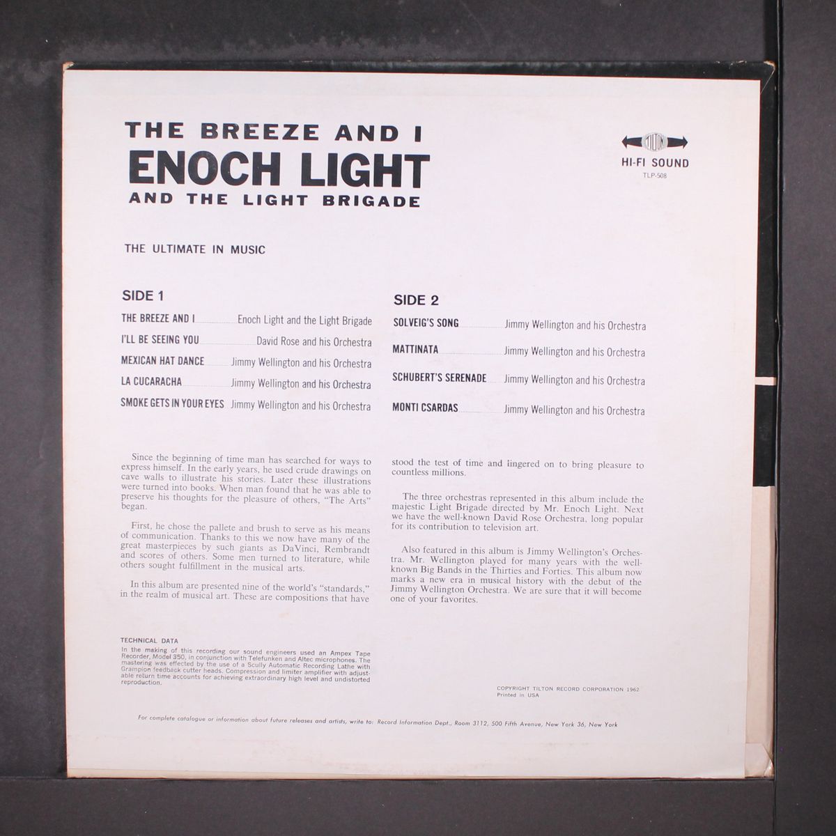 the breeze and i by ENOCH LIGHT