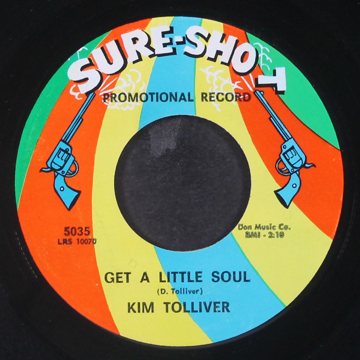 in return for your love / get a little soul by KIM TOLLIVER