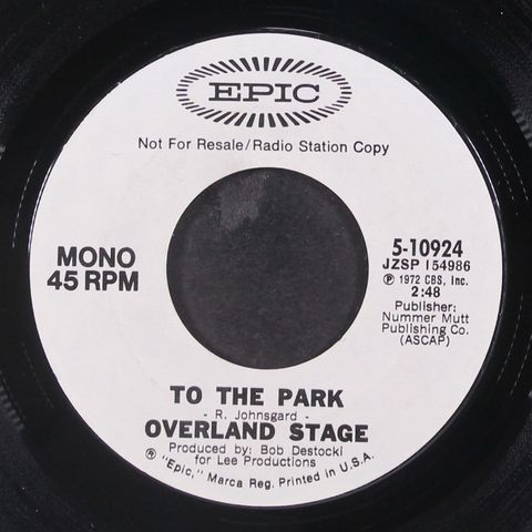 OVERLAND STAGE