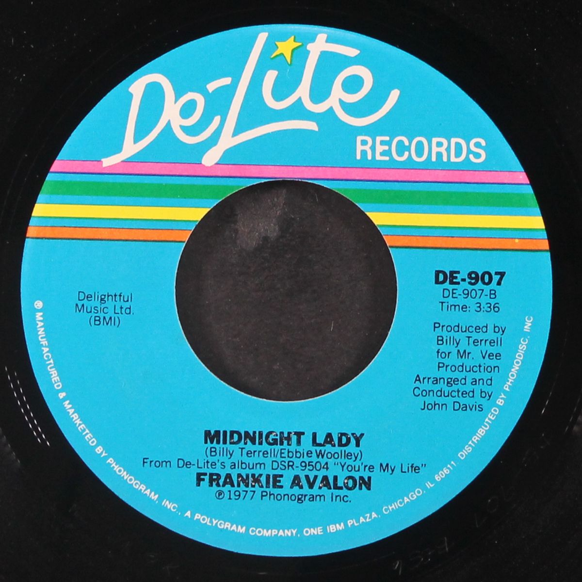 beauty school dropout / midnight lady by FRANKIE AVALON