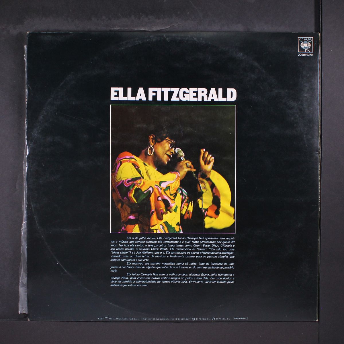 carnegie hall 1973 by ELLA FITZGERALD