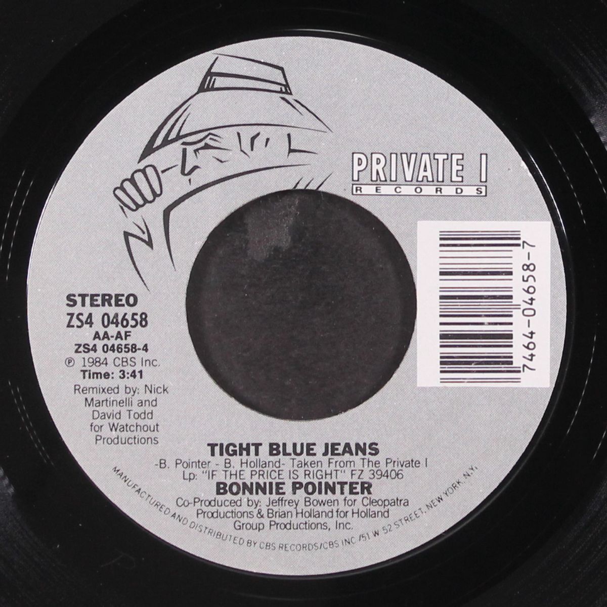 tight blue jeans / premonition by BONNIE POINTER