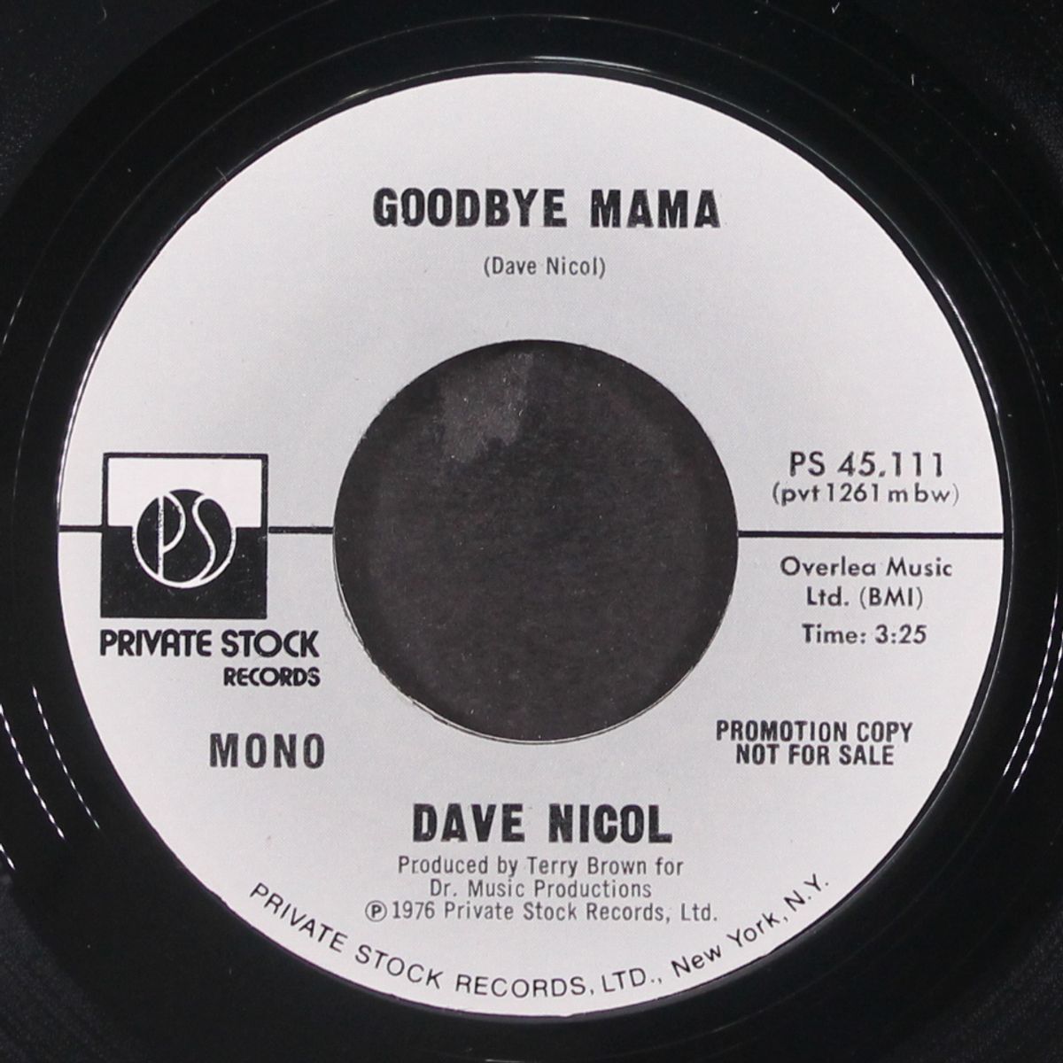 goodbye mama by DAVE NICOL