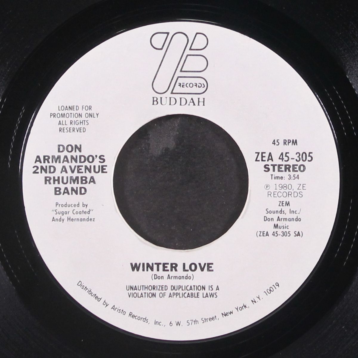 winter love by DON ARMANDO'S SECOND AVENUE RHUMBA BAND