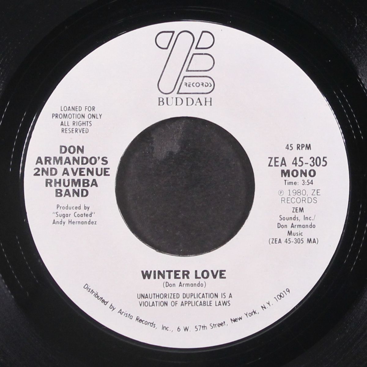 winter love by DON ARMANDO'S SECOND AVENUE RHUMBA BAND